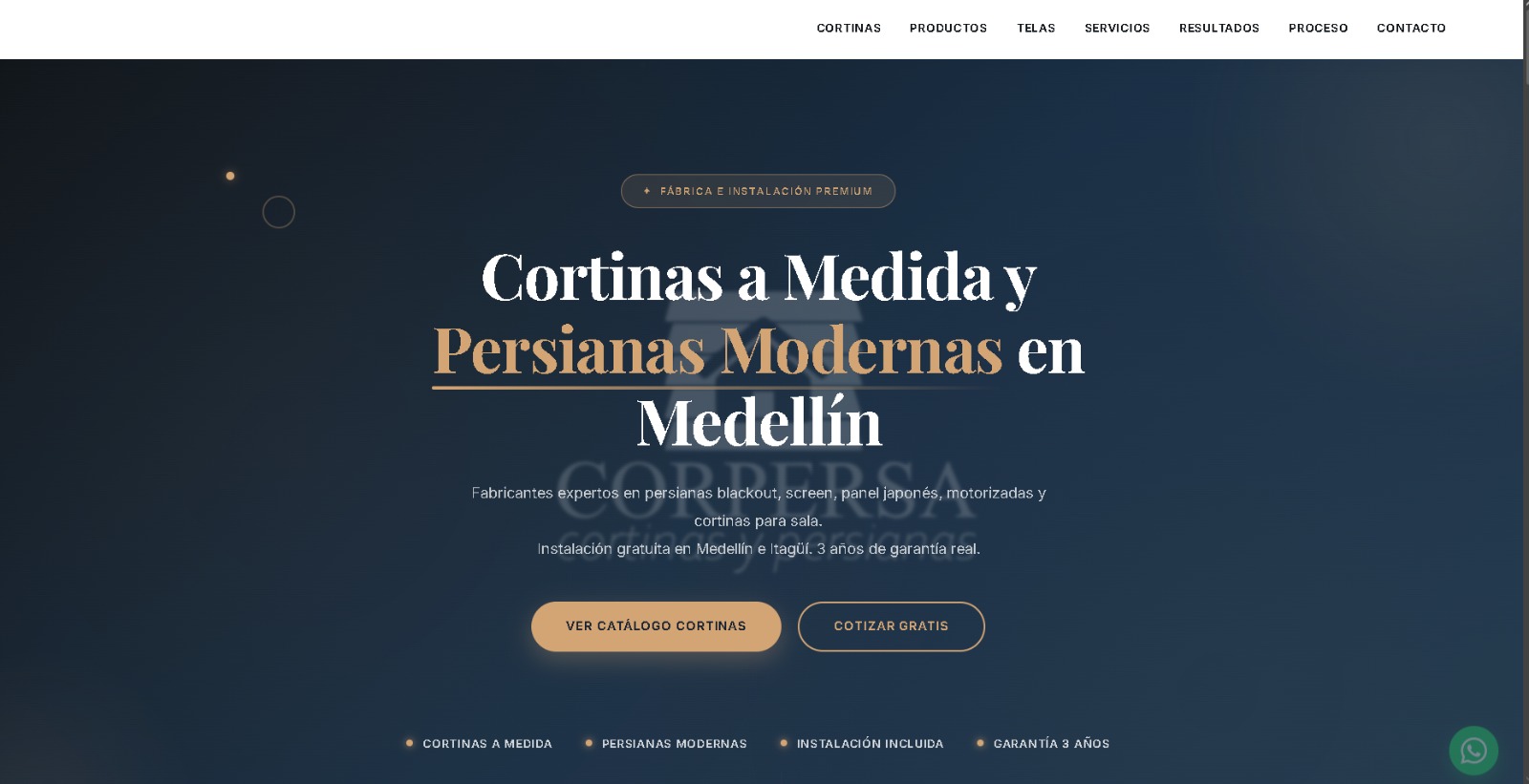 Vista previa de corpersa.com